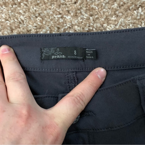 Prana Women’s Charcoal Gray Brenna Pants Size 8 - Picture 6 of 8